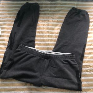 Pink Victoria Secret Capri Sweats